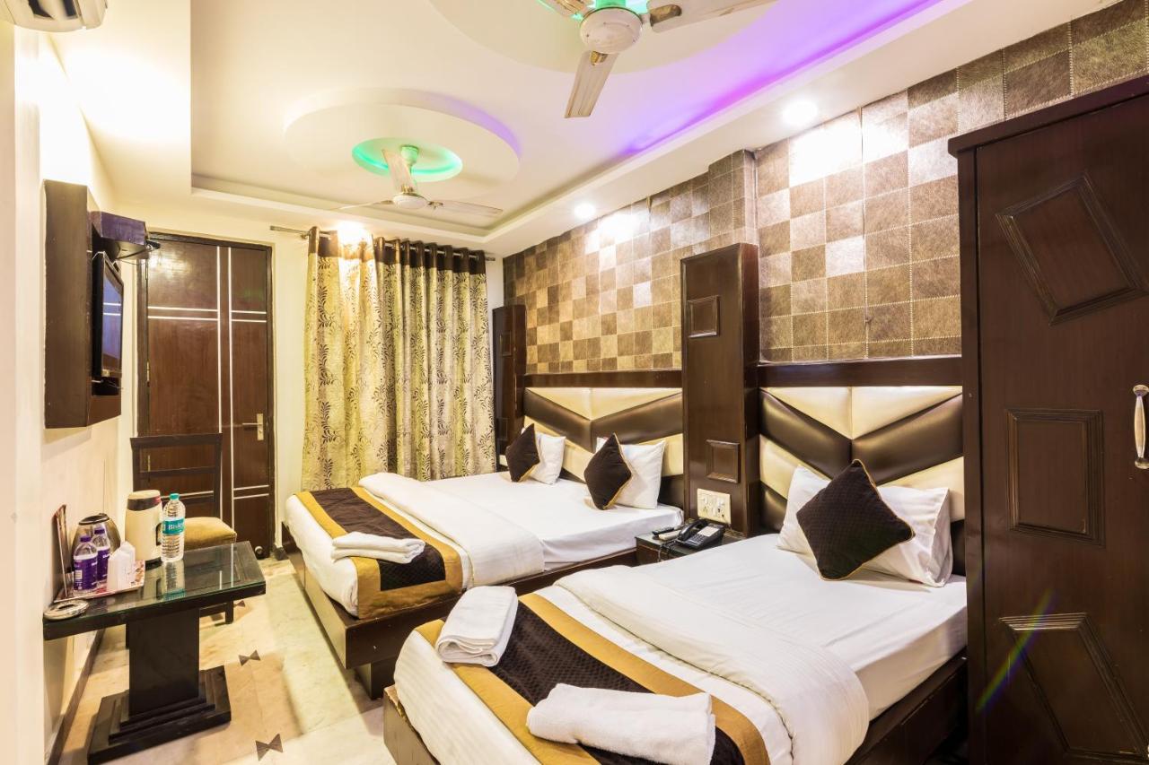 Hotel Grand Shyam- In Front Of New Delhi Railway Station-Couple Friendly Nueva Delhi Exterior foto