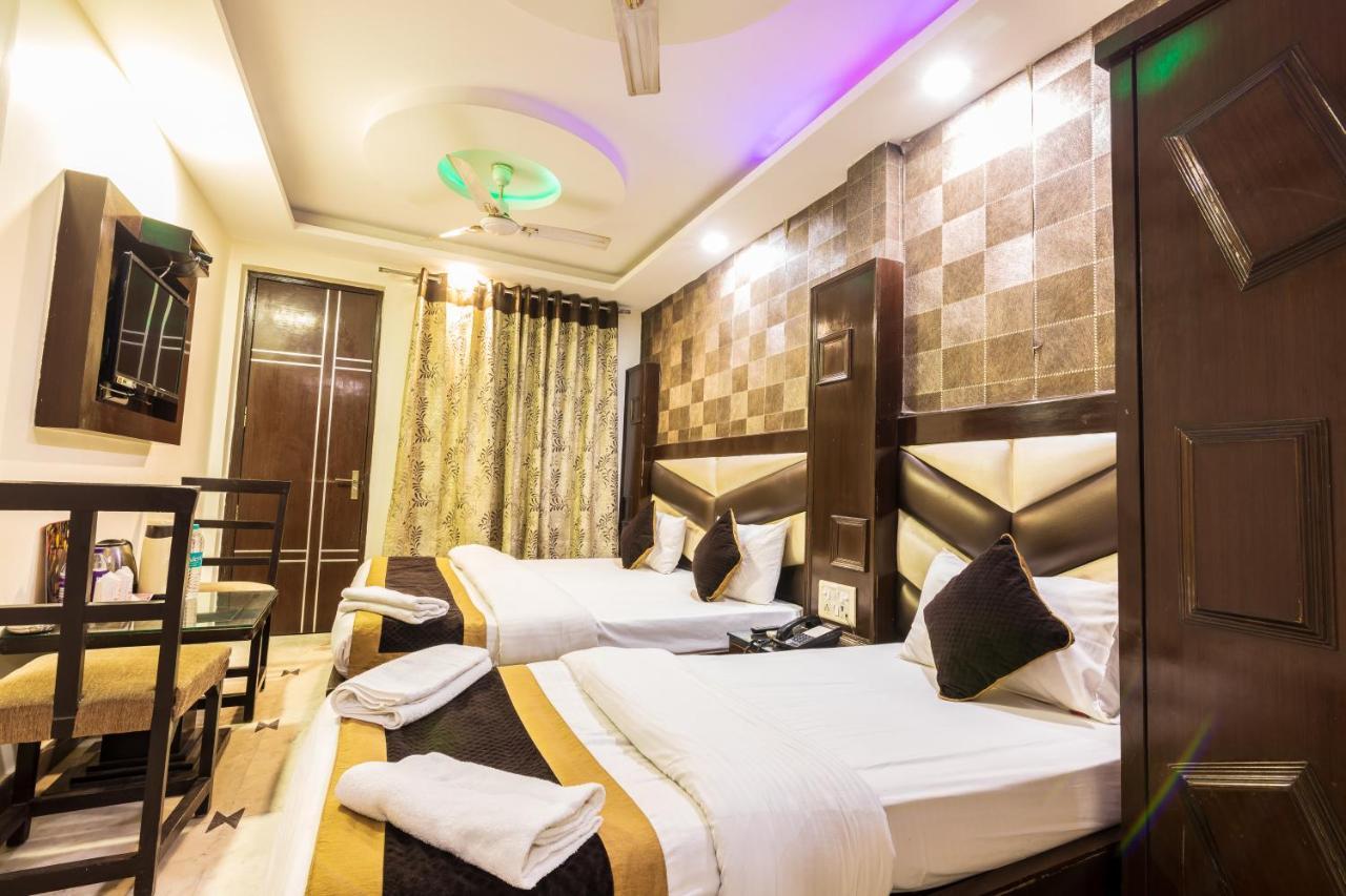 Hotel Grand Shyam- In Front Of New Delhi Railway Station-Couple Friendly Nueva Delhi Exterior foto