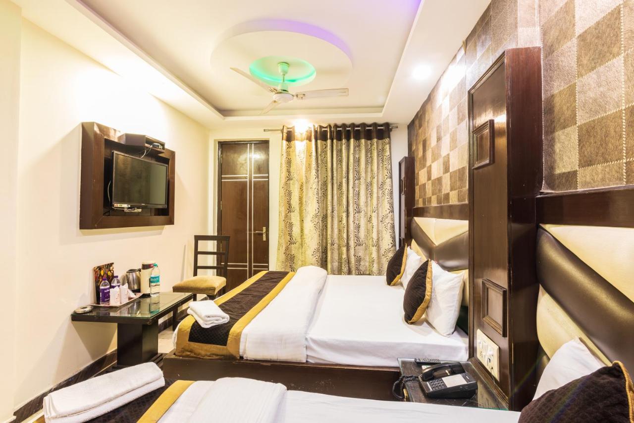 Hotel Grand Shyam- In Front Of New Delhi Railway Station-Couple Friendly Nueva Delhi Exterior foto